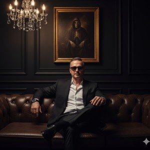 Kendine Güvenen, Şık Bir Genç Adam